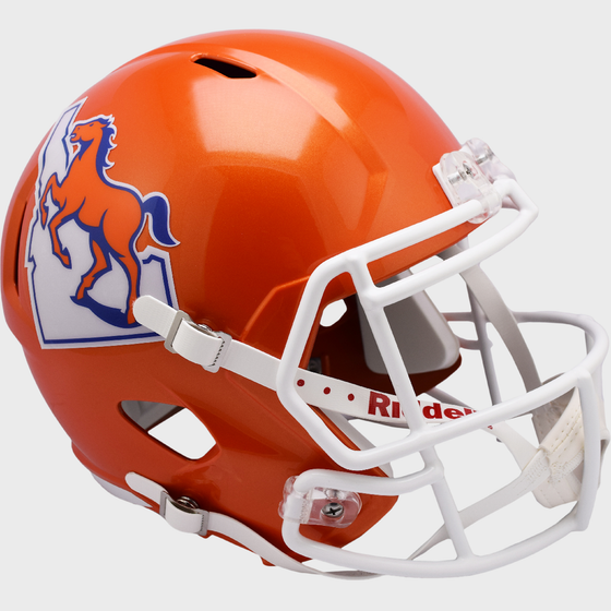 Boise State Broncos Speed Replica Football Helmet Orange