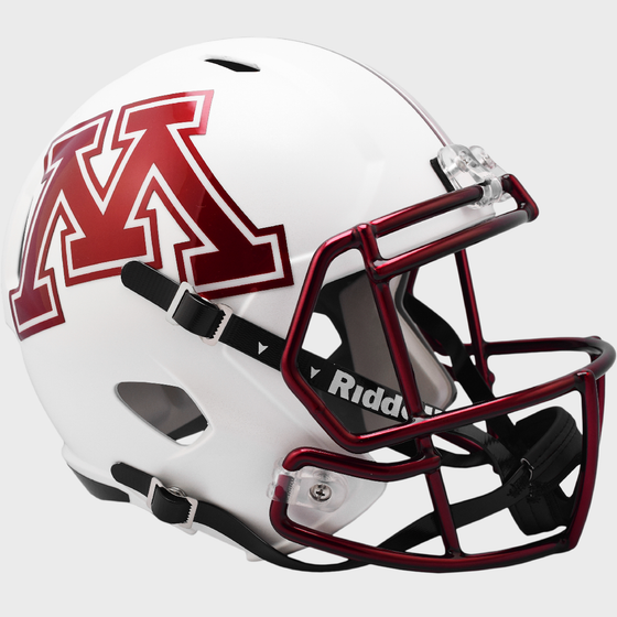 Minnesota Golden Gophers Speed Replica Football Helmet Chrome Decal