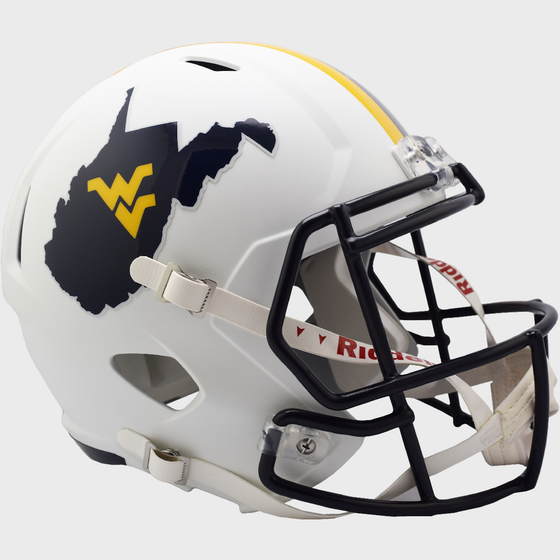 West Virginia Mountaineers Speed Replica Football Helmet Backyard Brawl