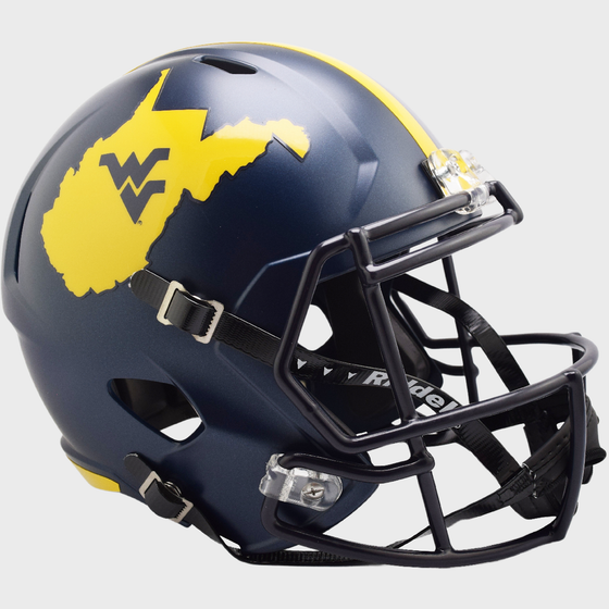 West Virginia Mountaineers Speed Replica Football Helmet 2023 Country Roads