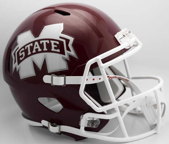 Mississippi State Bulldogs Speed Replica Football Helmet 2016 M State