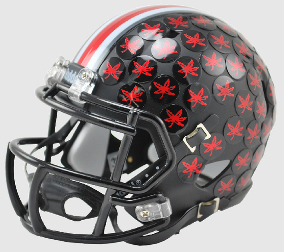 Ohio State Buckeyes NCAA Mini Speed Football Helmet Satin Black