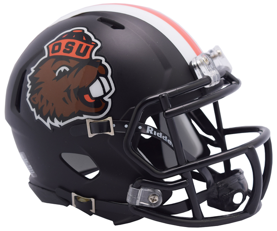 Oregon State Beavers NCAA Mini Speed Football Helmet Retro Benny