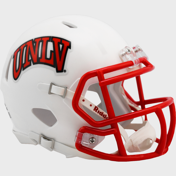 UNLV Runnin Rebels NCAA Mini Speed Football Helmet White