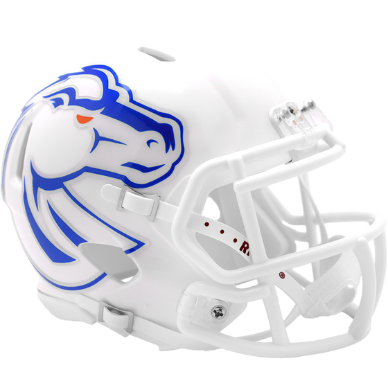 Boise State Broncos NCAA Mini Speed Football Helmet White