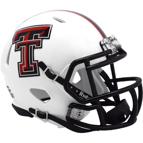 Texas Tech Red Raiders NCAA Mini Speed Football Helmet 2024 White