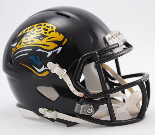 Jacksonville Jaguars 1995 to 2012 Riddell Mini Speed Throwback Helmet