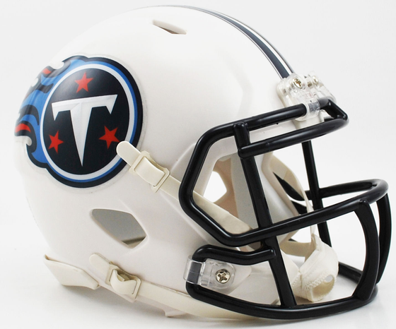 Tennessee Titans 1999 to 2017 Riddell Mini Speed Throwback Helmet