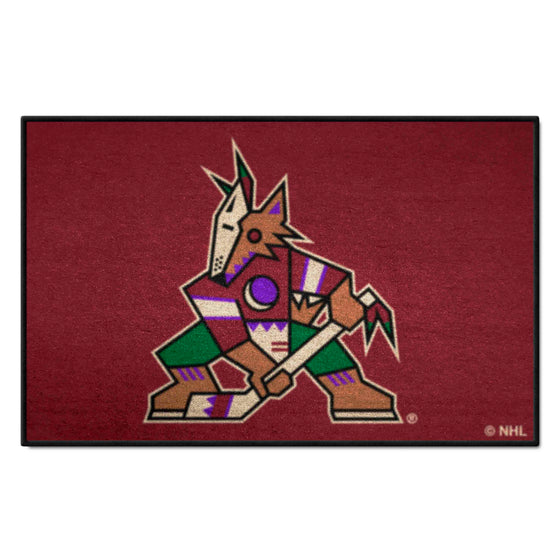 Arizona Coyotes Starter Mat Accent Rug - 19in. x 30in.