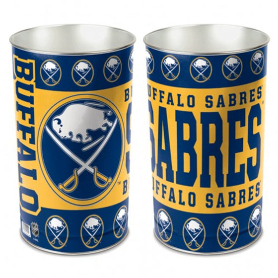 Buffalo Sabres Wastebasket 15 Inch - Special Order