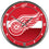 Detroit Red Wings Round Chrome Wall Clock (CDG)