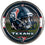 Houston Texans Round Chrome Wall Clock (CDG)