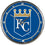 Kansas City Royals Round Chrome Wall Clock (CDG)