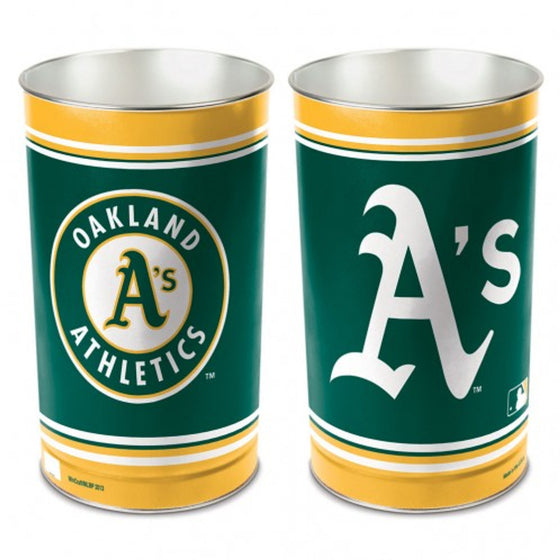 Oakland Athletics Waste Basket 15 Inch (CDG)