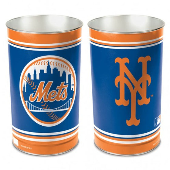 New York Mets Wastebasket 15 Inch