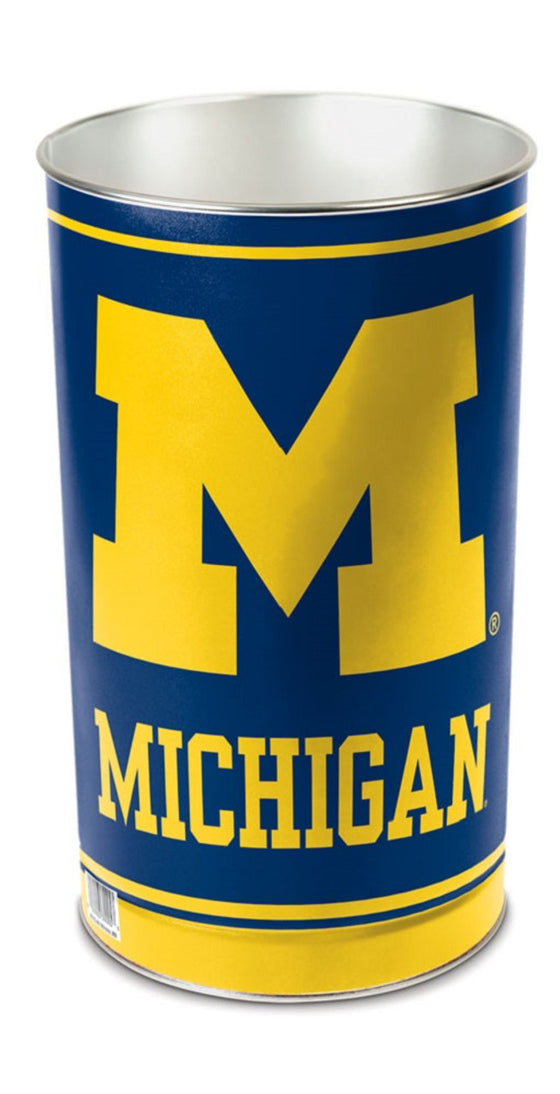 Michigan Wolverines 15" Waste Basket (CDG)