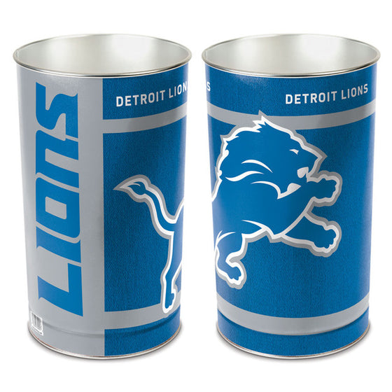 Detroit Lions 15" Waste Basket - 757 Sports Collectibles