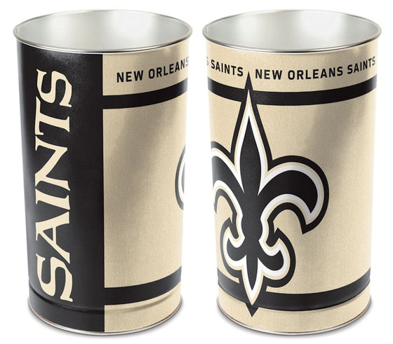 New Orleans Saints 15" Waste Basket