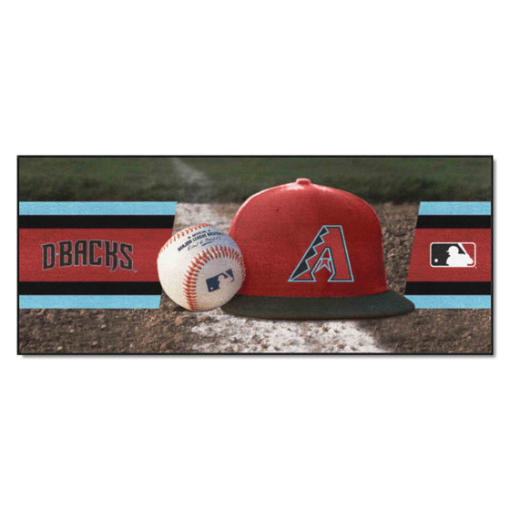 Arizona Diamondbacks Baseball Runner Rug - 30in. x 72in.