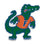 Florida Gators Pennant Shape Cut Mascot Design