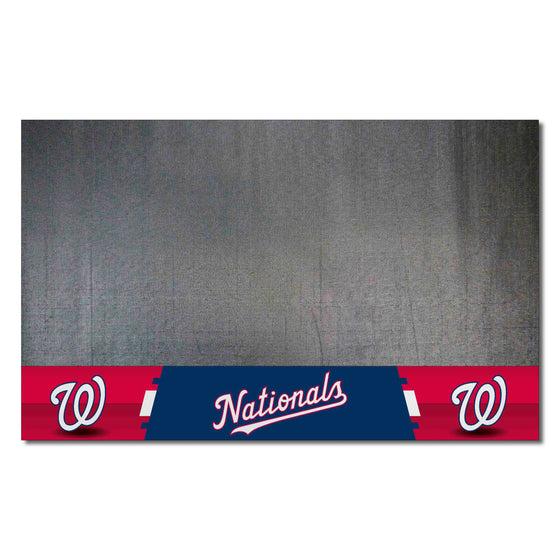 Washington Nationals Vinyl Grill Mat - 26in. x 42in.