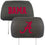 Alabama Crimson Tide Embroidered Head Rest Cover Set - 2 Pieces