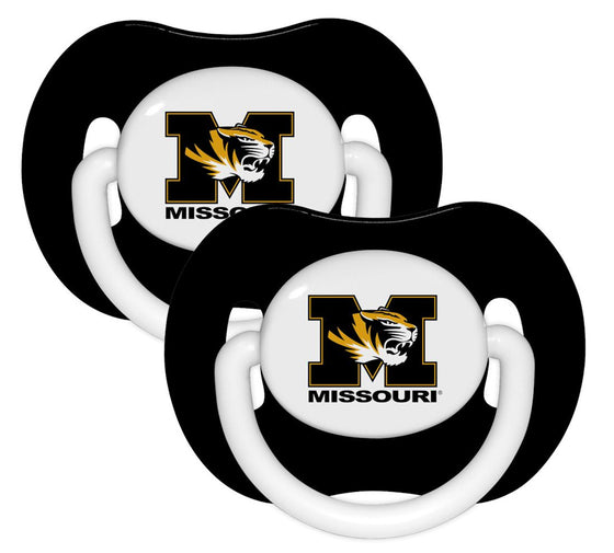 Missouri Tigers Pacifier 2 Pack - Special Order