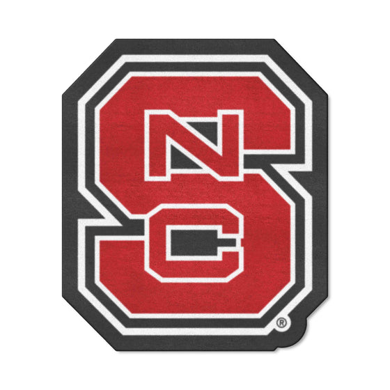 NC State Wolfpack Mascot Rug, NSC Logo