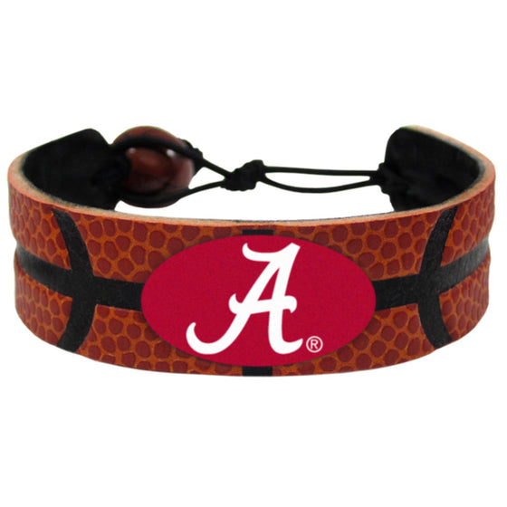 Alabama Crimson Tide Bracelet Classic Basketball A Logo CO