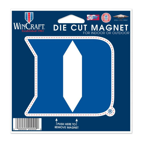 DUKE BLUE DEVILS DIE CUT MAGNET 4.5" X 6" - 757 Sports Collectibles