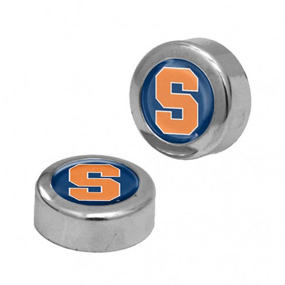 Syracuse Orange Screw Caps Domed - Special Order