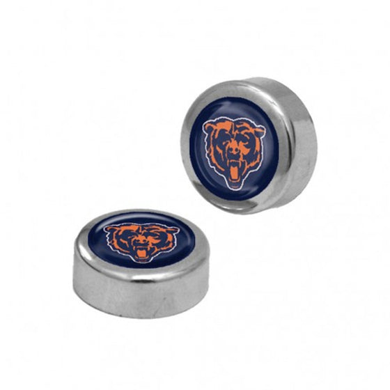 Chicago Bears Screw Caps Domed - Special Order