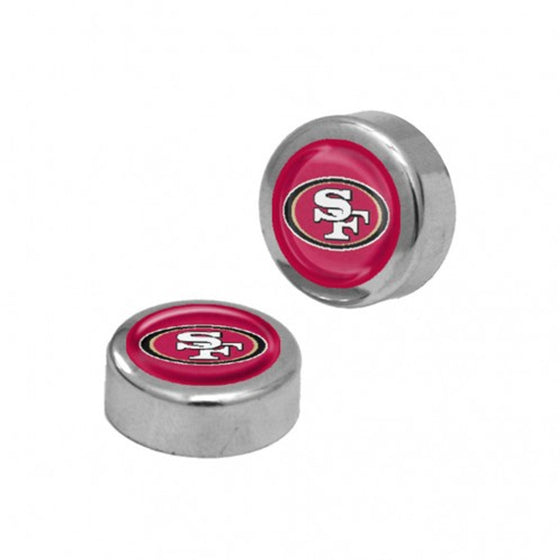 San Francisco 49ers Screw Caps Domed - Special Order