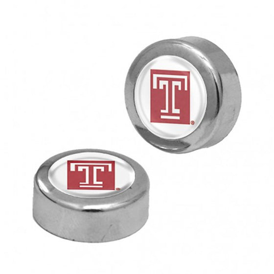 Temple Owls Screw Caps Domed - Special Order