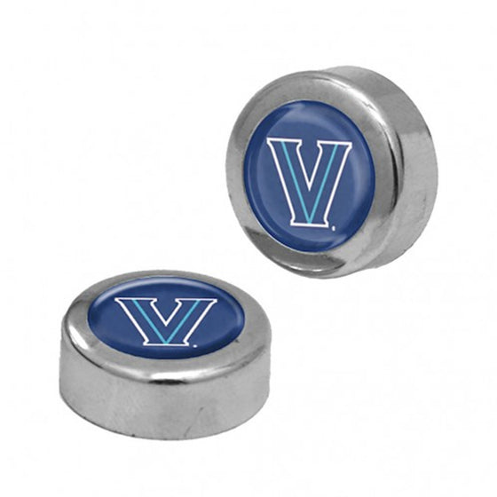 Villanova Wildcats Screw Caps Domed - Special Order