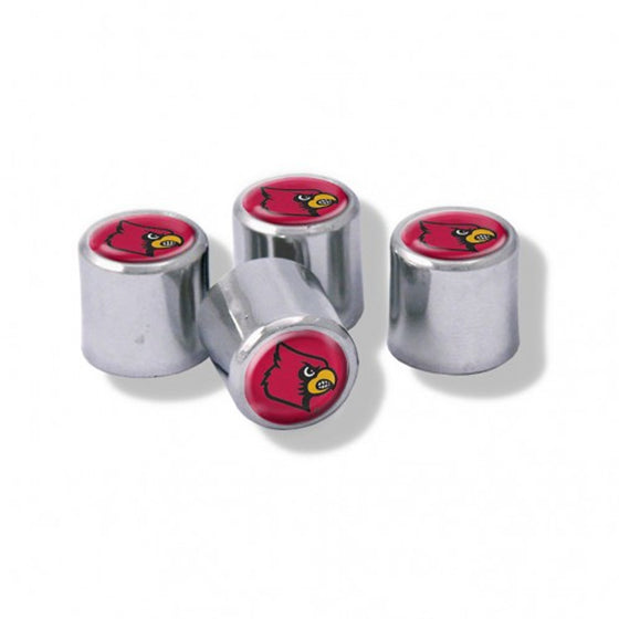 Louisville Cardinals Valve Stem Caps - Special Order