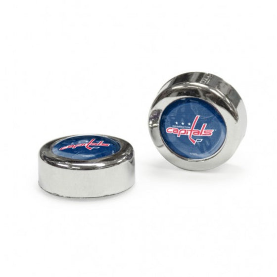 Washington Capitals Screw Caps Domed - Special Order