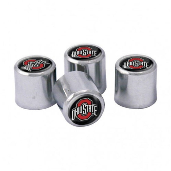 Ohio State Buckeyes Valve Stem Caps