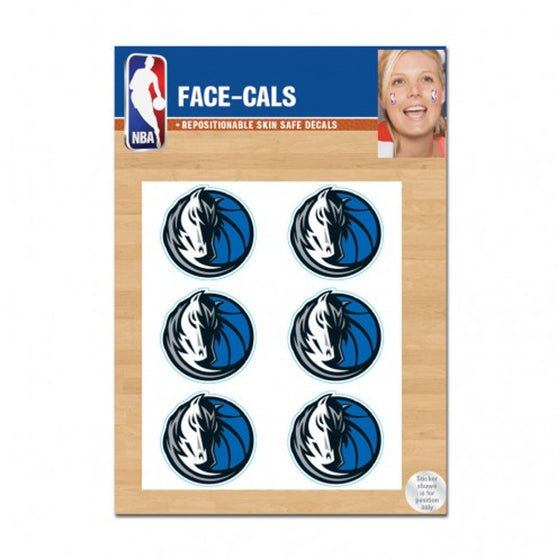 Dallas MavericksÂ Tattoo Face Cals Special Order