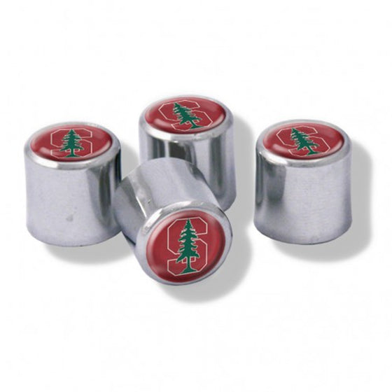 Stanford Cardinal Valve Stem Caps - Special Order