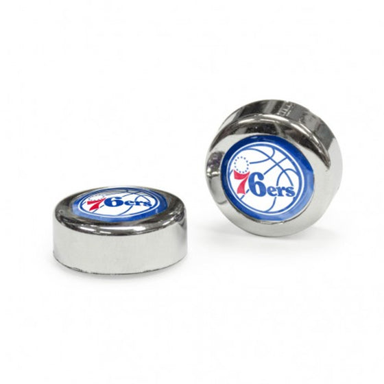 Philadelphia 76ers Screw Caps Domed - Special Order