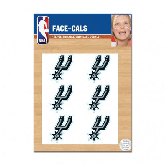 San Antonio Spurs Tattoo Face Cals Special Order