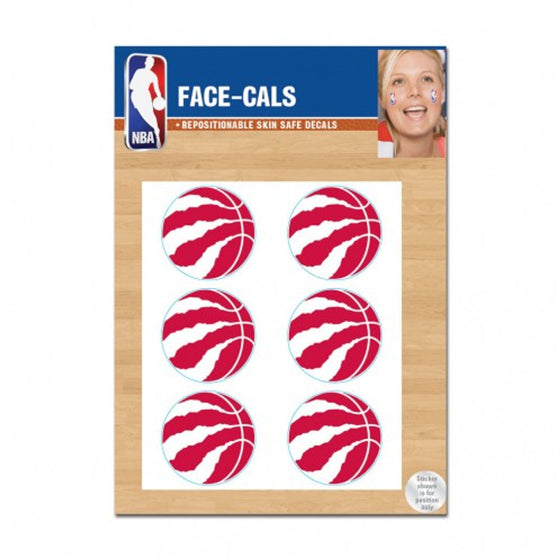 Toronto Raptors Tattoo Face Cals Special Order