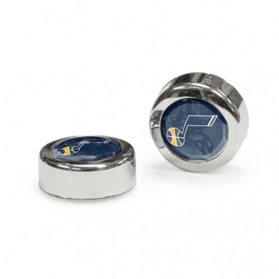 Utah Jazz Screw Caps Domed - Special Order