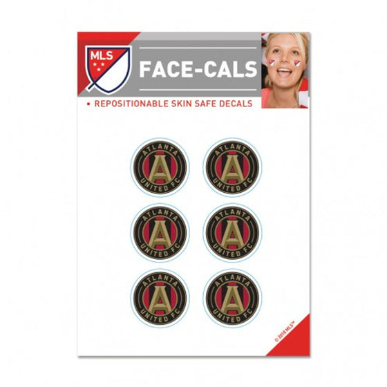 Atlanta United FC Tattoo Face Cals Special Order