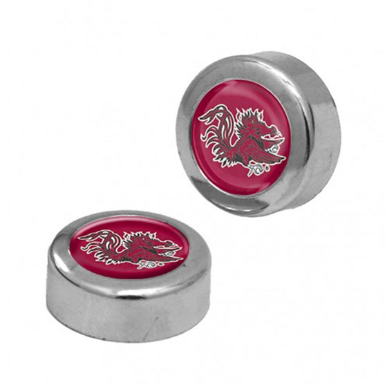 South Carolina Gamecocks Screw Caps Domed - Special Order