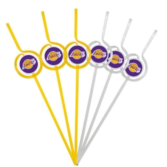 Los Angeles Lakers Team Sipper Straws CO