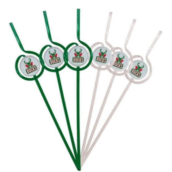 Milwaukee Bucks Team Sipper Straws CO