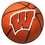 Wisconsin Badgers Basketball Rug - 27in. Diameter