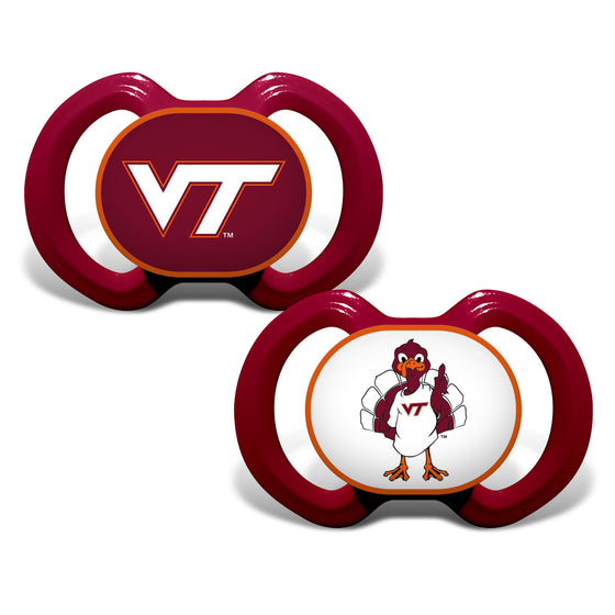 Virginia Tech Hokies Pacifier 2 Pack - Special Order